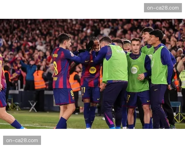 巴萨主场4-1大胜西班牙人，联赛领先优势扩大至9分
